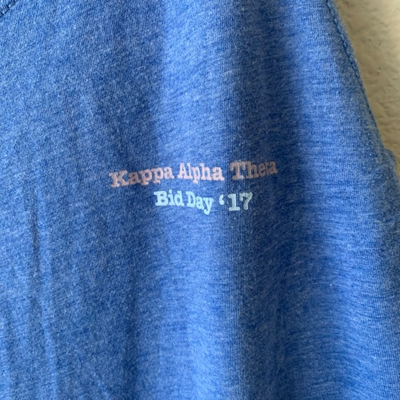 Kappa Alpha Theta Tank Top Bid Day Size Small How Sweet it is to be a Theta! - Picture 6 of 15